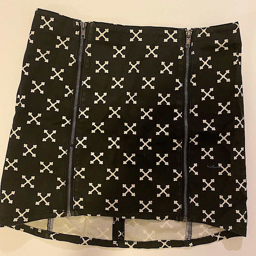 Black Punk Mini Skirt